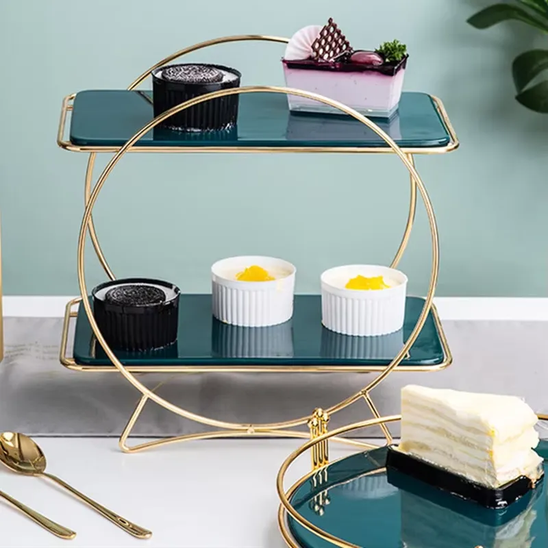 Lüks Altın Rengi Pasta Standı  - Display Risers Set incelemesi ve fiyatı