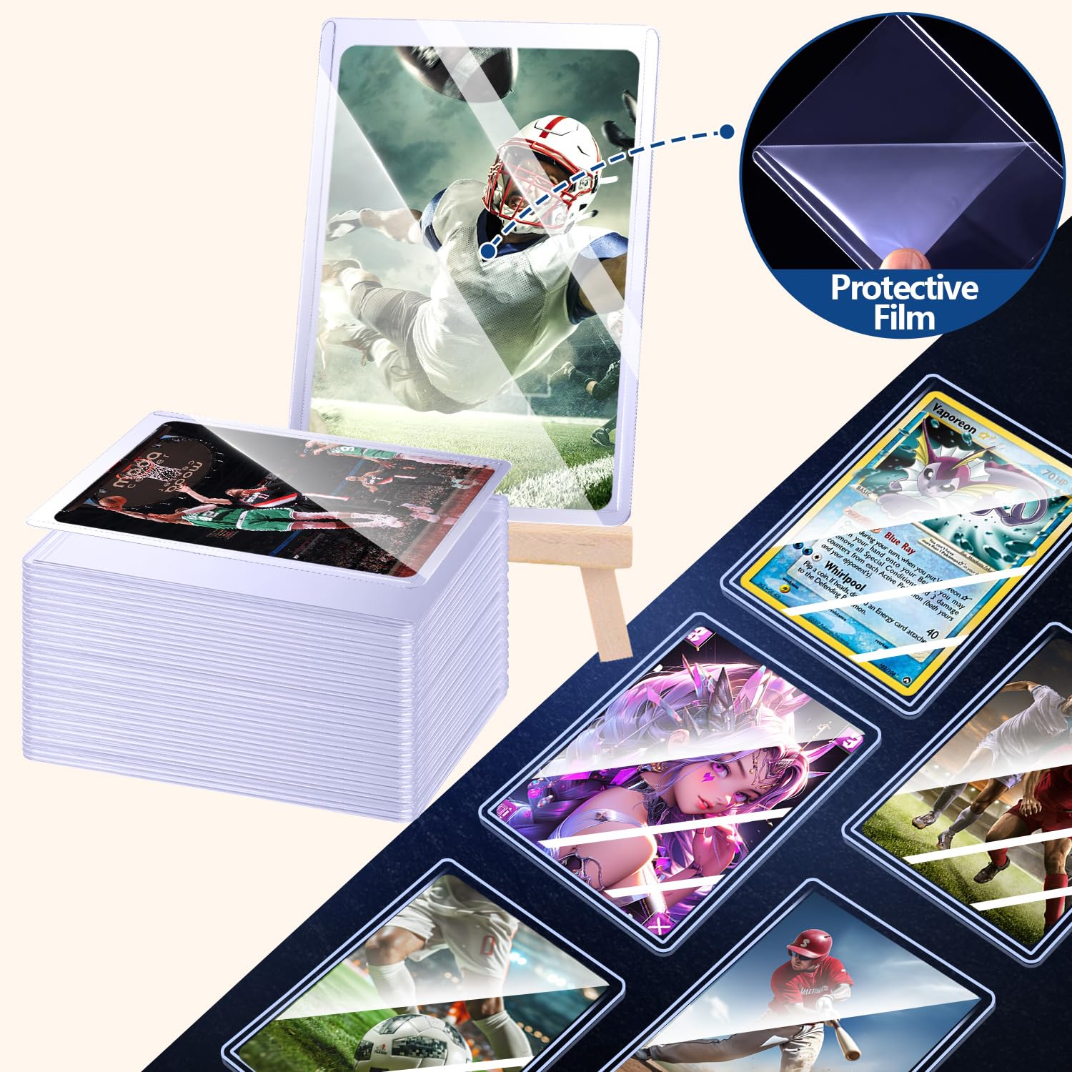 25-100 adetlik, çizilmelere ka - Card Penny Sleeve incelemesi ve fiyatı